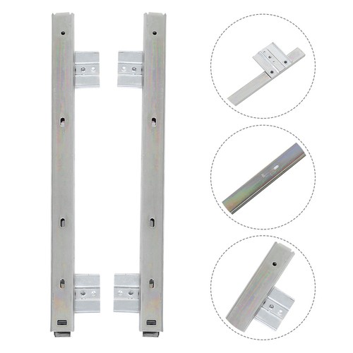 White steel keyboard slide - white,