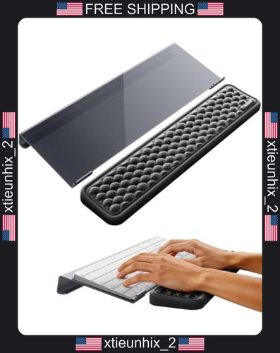 Acrylic keyboard stand with - stand,