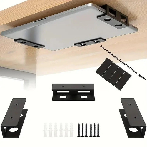 Under desk laptop holder - under,